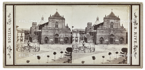 FVQ-F-012062-0000 - La cattedrale di santa Maria, Messina; fotografia stereoscopica - Data dello scatto: 1880-1890 - Archivi Alinari, Firenze