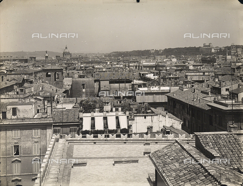 FVQ-F-158763-0000 - View of the city of Rome from Palazzo Venezia - Date of photography: 1915 ca. - Alinari Archives, Florence