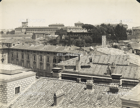 FVQ-F-158765-0000 - View of the city of Rome with the palazzo del Quirinale rising in the background - Date of photography: 1915 ca. - Alinari Archives, Florence