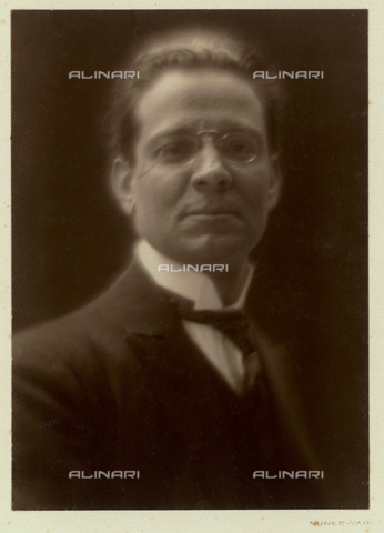 FVQ-F-166467-0000 - Portrait of the pedagogist and politician Giovanni Calò (1882-1970) - Date of photography: 1920 ca. - Alinari Archives, Florence