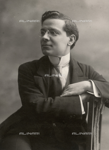 FVQ-F-166469-0000 - Portrait of the pedagogist and politician Giovanni Calò (1882-1970) - Date of photography: 1920 ca. - Alinari Archives, Florence