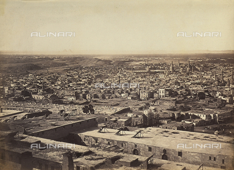 FVQ-F-206759-0000 - Panorama della città del Cairo in Egitto - Data dello scatto: 1870 - 1880 - Archivi Alinari, Firenze