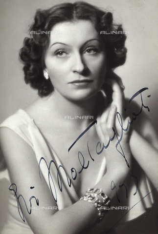 FVQ-F-P56682-0000 - Ritratto dell'attrice Evi Maltagliati - Data dello scatto: 1957 - Archivi Alinari, Firenze