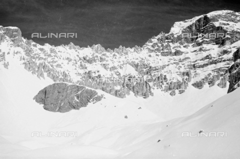 GBA-S-000178-0034 - Montagne innevate, Cortina d'Ampezzo - Data dello scatto: 06/02-27/02/1941 - Archivi Alinari, Firenze