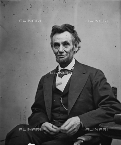 GBB-F-001859-0000 - 1864 : The U.S.A. President ABRAHAM LINCOLN (Big South Fork, KY, 1809 - Washington 1865). - © ARCHIVIO GBB / Archivi Alinari