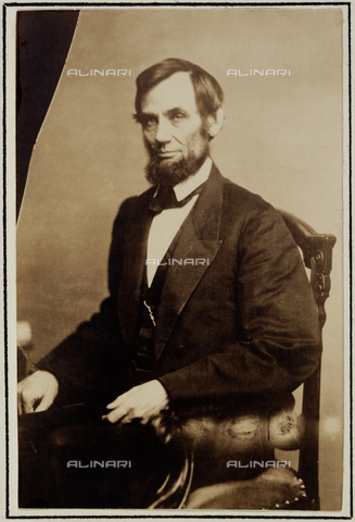 GBB-F-002025-0000 - 1861, 16 may, USA : The U.S.A. President ABRAHAM LINCOLN (Big South Fork, KY, 1809 - Washington 1865). - © ARCHIVIO GBB / Archivi Alinari