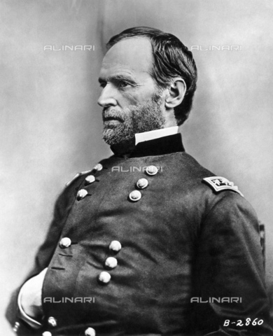 GRC-F-002845-0000 - Ritratto di William Tecumseh Sherman (1820-1891) - Granger, NYC /Archivi Alinari