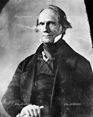 GRC-F-006542-0000 - HENRY CLAY (1777-1852), statista americano, dagherrotipo di Mathew Brady - Granger, NYC /Archivi Alinari