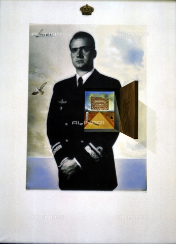 IFA-S-AAA005-7816 - The Prince of Dreams, photomontage and oil, Salvador Dali (1904-1989), Zarzuela Palace, Madrid - Index/Alinari Archives, Florence