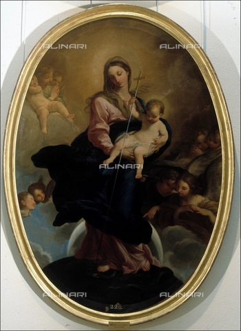 IFA-S-AAA005-7983 - Madonna and Child, oil on canvas, Maella, Mariano Salvador (1739-1819), Real Academia de Bellas Artes de San Fernando, Madrid - Index/Alinari Archives, Florence