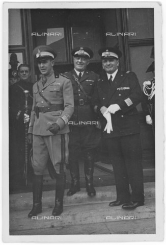 LLA-S-000A02-0217 - Il ministro della Coltura Popolare Dino Alfieri (1886-1966) e l'ambasciatore in Germania - Data dello scatto: 1938-1939 - Archivio Luigi Leoni / Archivi Alinari