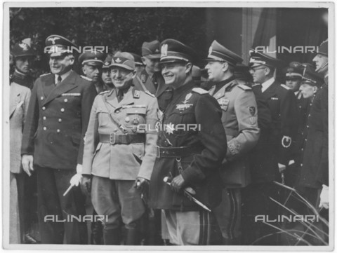 LLA-S-000F02-0230 - Ufficiali fascisti e nazisti - Data dello scatto: 1938 - Archivio Luigi Leoni / Archivi Alinari