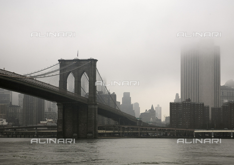 MBA-F-065259-0000 - Il Ponte di Brooklyn a New York - Data dello scatto: 19/03/2008 - Jochen Helle / Bildarchiv Monheim / Archivi Alinari
