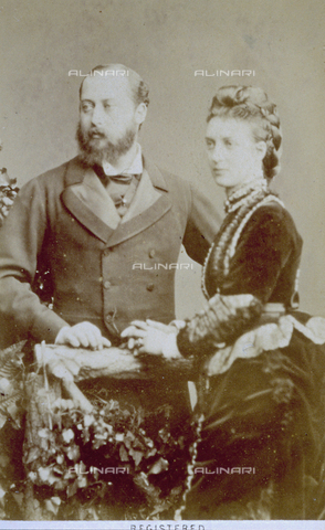 MFC-F-001331-0000 - Three-quarter-length portrait of the Prince of Wales, future King of Great Britain - Date of photography: 1870 ca. - Alinari Archives, Florence