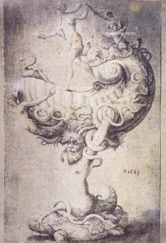 MFC-F-001780-0000 - Disegno di Hans Holbein il Giovane - Data dello scatto: 1865 ca. - Archivi Alinari, Firenze