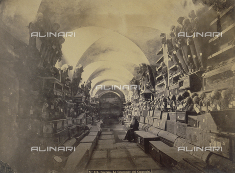 PDC-F-001836-0000 - La Cripta dei Cappuccini a Palermo - Data dello scatto: 1865 - Archivi Alinari, Firenze