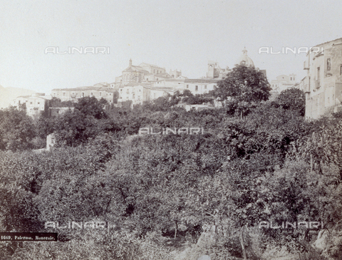 PDC-F-002902-0000 - Veduta di Monreale - Data dello scatto: 1860-1880 ca. - Archivi Alinari, Firenze