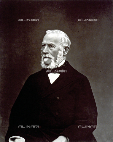 PDC-S-000443-0006 - Three-quarter length portrait of the French historian Henry Martin - Date of photography: 1869-1878 ca. - Alinari Archives, Florence