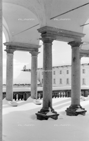 PTA-S-001072-2011 - Veduta del Santuario di Oropa con la neve - Data dello scatto: 1940 ca. - Archivi Alinari, Firenze