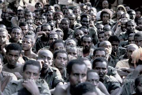 RCS-S-E14079-0004 - Recruits of ELF (Eritrea Liberation Front) during the war for liberation from Ethiopia - Date of photography: 1985 - RCS/Alinari Archives Management, Florence