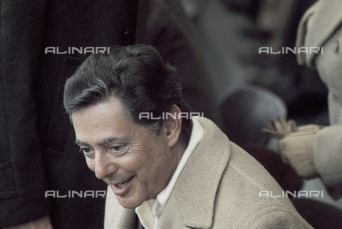 RCS-S-E14957-0003 - Umberto Agnelli in the stands of the Torino Stadium during a football match - Date of photography: 1980 ca. - RCS/Alinari Archives Management, Florence