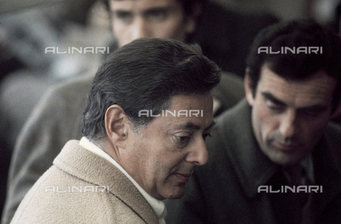 RCS-S-E14957-0007 - Umberto Agnelli in the stands of the Torino stadium during a football match - Date of photography: 1980 ca. - RCS/Alinari Archives Management, Florence