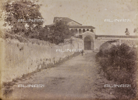 REA-F-000109-0000 - The church of San Saba on the Aventine in Rome - Date of photography: 1880-1890 - Alinari Archives, Florence