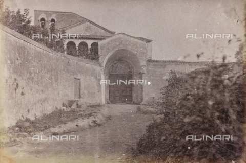 REA-F-000110-0000 - The church of San Saba on the Aventine in Rome - Date of photography: 1880-1890 - Alinari Archives, Florence