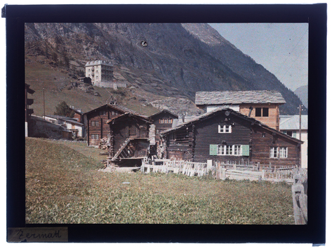 RGD-F-001853-0000 - Case di montagna a Zermatt sulle Alpi svizzere - Data dello scatto: 1900-1927 ca. - Archivi Alinari, Firenze