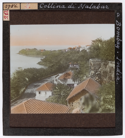 RGD-S-VARIE3-2756 - Malabar Hill in Bombay (Mumbai), India - Date of photography: 1897-1898 ca. - Alinari Archives, Florence