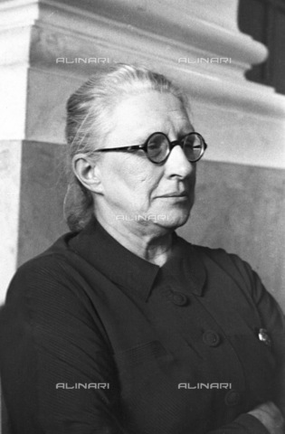 RNA-F-682736-0000 - Rivoluzione russa del 1917: Yelena Stasova (1873-1966), esponente del comunismo russo, socialista, agente di Iskra e protagonista della Rivoluzione russa - Data dello scatto: 07/04/1939 - Sputnik/ Archivi Alinari