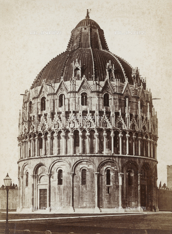 SCC-A-000002-0005 - Il Battistero di Pisa - Data dello scatto: 1855 ca. - Archivi Alinari, Firenze