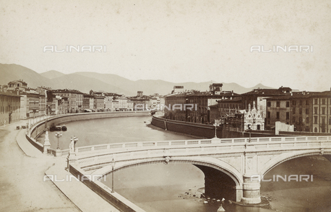 SCC-A-000002-0010 - Il Ponte Nuovo a Pisa - Data dello scatto: 1855 ca. - Archivi Alinari, Firenze