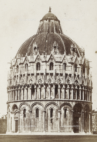 SCC-A-000003-0005 - Il Battistero di Pisa - Data dello scatto: 1855 ca. - Archivi Alinari, Firenze