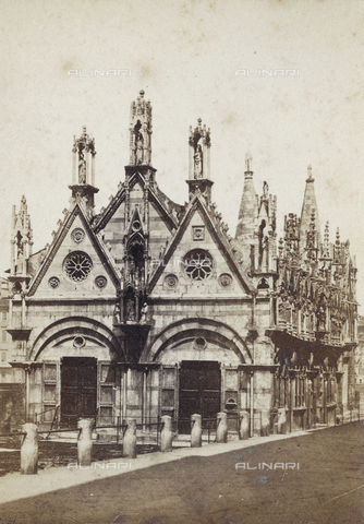 SCC-A-000003-0011 - Chiesa di Santa Maria della Spina a Pisa - Data dello scatto: 1855 ca. - Archivi Alinari, Firenze