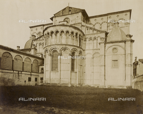 SCC-A-000007-0010 - Abside del Duomo di San Martino a Lucca - Data dello scatto: 1855 ca. - Archivi Alinari, Firenze