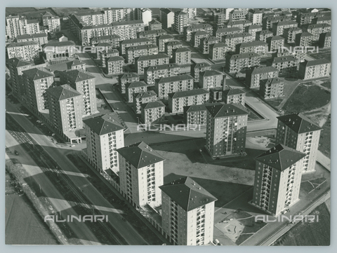 TCI-F-A10675-0000 - Europe, Italy, piedmont, turin, social fiat works, district employees, 1963 - Touring Club Italiano/Alinari Archives Management