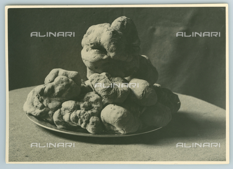 TCI-F-A11775-0000 - Europe, Italy, Piedmont, Wedge, truffles, 1958 - Touring Club Italiano/Alinari Archives Management