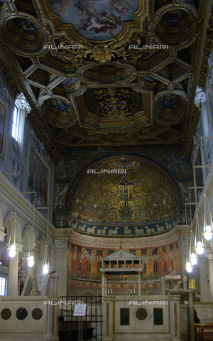 UIG-F-033637-0000 - Interior of the Basilica of San Clemente al Laterano in Rome - UIG/Alinari Archives