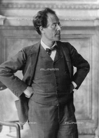 ULL-F-845033-0000 - Il compositore e direttore d'orchestra Gustav Mahler (1860-1911) - Data dello scatto: 1904 - Ullstein Bild / Archivi Alinari