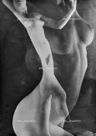 VZA-F-000309-0000 - Overlapped female nudes - Date of photography: 1950 ca. - Alinari Archives, Florence