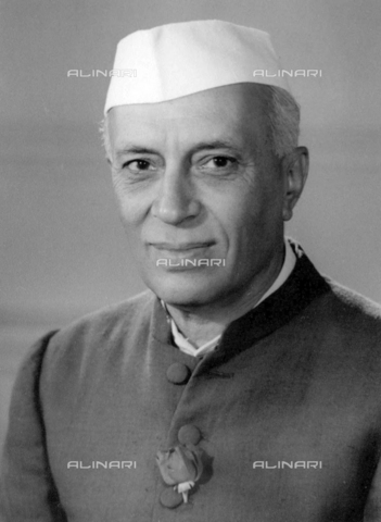 WHA-S-WHA041-0992 - Jawaharlal Nehru 14 November 1889  27 May 1964. first Prime Minister of India (1947-1964), and a central figure in Indian politics for much of the 20th century. - World History Archive/Archivi Alinari