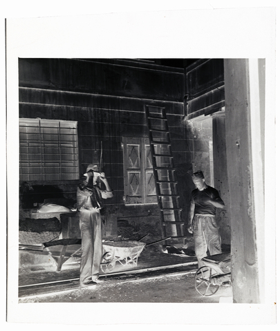 WMA-N-006832-0000 - Restructuring work in palazzo Hierschel in Trieste - Date of photography: 1950 ca. - Alinari Archives, Florence