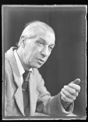 WMA-V-007014-0000 - Portrait of the Triestine poet Virgilio Giotti - Date of photography: 1945 - Alinari Archives, Florence