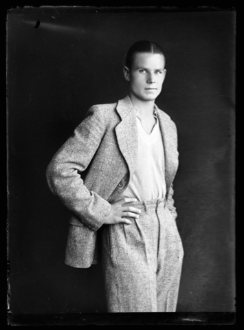 WMA-V-007052-0000 - Portrait of a young man - Date of photography: 1931 ca. - Alinari Archives, Florence