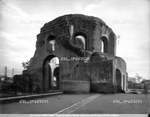 bga-f-08495a-0000 - Tempio di Minerva Medica, 81-96 d. C., Roma - Data dello scatto: 1890 ca. - Archivi Alinari, Firenze